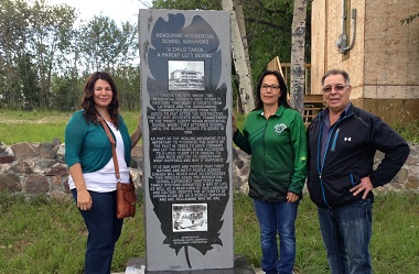 La Ronge monument on residential school site rises again