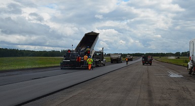 Repaving at Buffalo Narrows airport complete