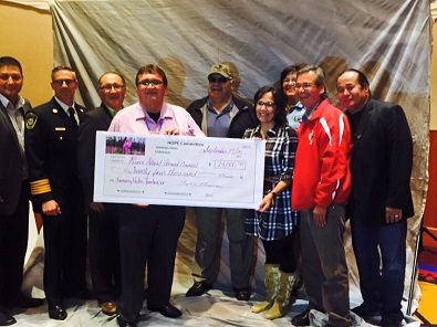 Northern communities express gratitude for fire fundraiser