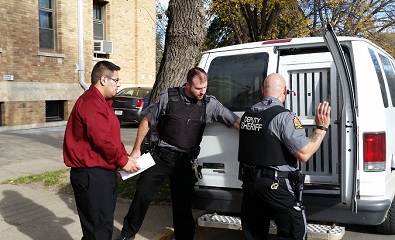 Jeremiah Jobb leaves court after his sentencing. Photo by Chelsea Laskowski