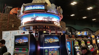 Some of the games at Prince Albert's Northern Light Casino. Photo by Chelsea Laskowski