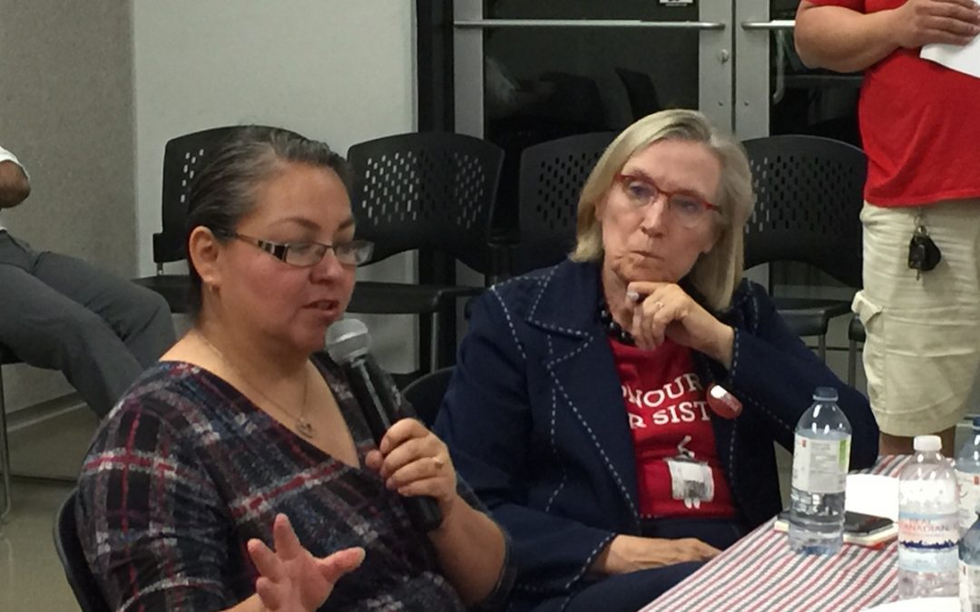 While in opposition Dr. Carolyn Bennett spent lots of time visiting and listening to indigenous peoples and their issues.