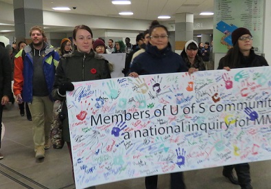 Students support MMIW inquiry