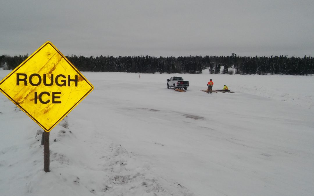 Northern ice road might not be able to handle semi trucks this winter