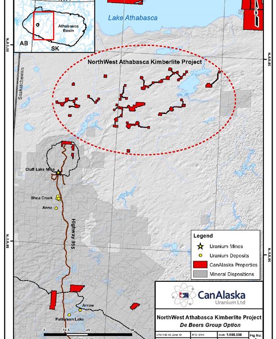 De Beers prepared to spend up to $20.4 million looking for diamonds in northern Sask.