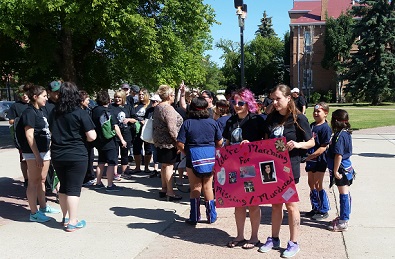Loved ones grapple with tough emotions during Prince Albert memorial walk