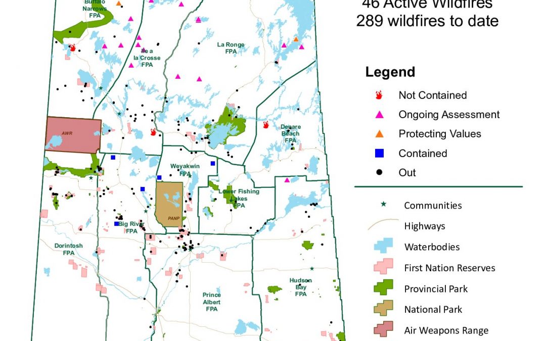 No imminent fire threat in La Loche area, but officials continue to monitor situation