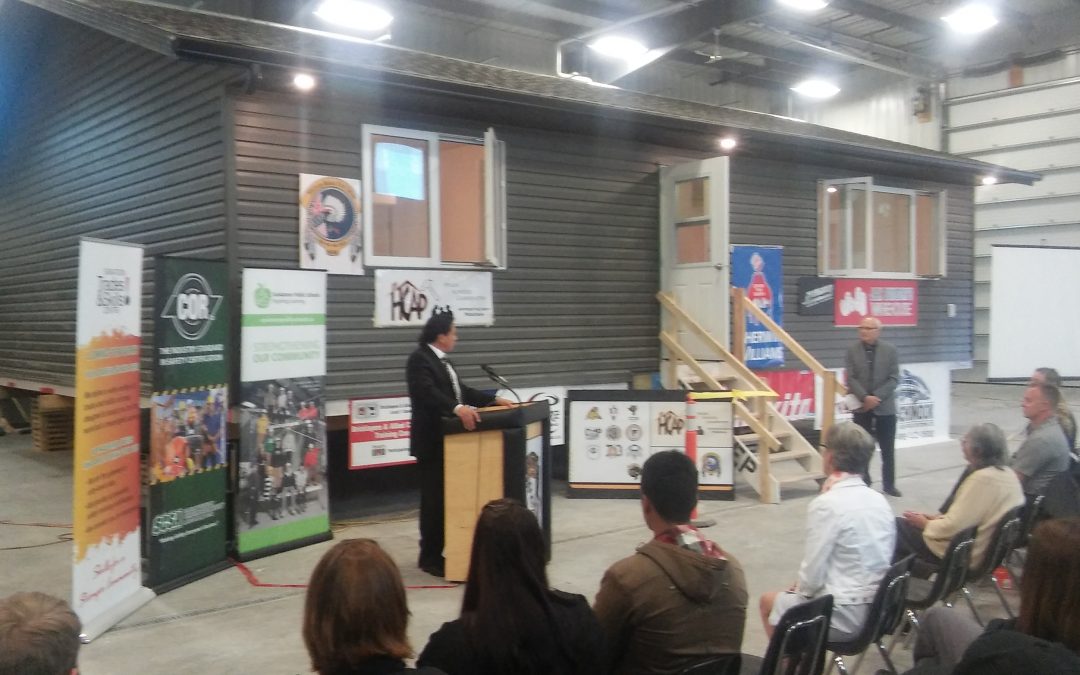 Carpentry students hand over new home to Whitecap Dakota First Nation