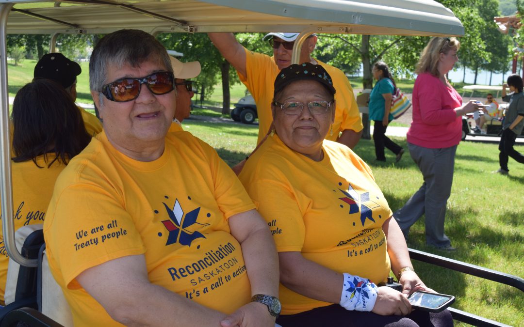 Thousands gather at Reconciliation Walk in Saskatoon