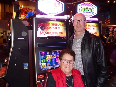 Tisdale woman takes home $1.5 M from Smoke Signals jackpot at Gold Eagle Casino