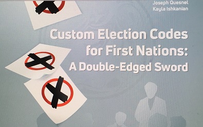Fraser Institute advises slow approach to First Nations custom elections