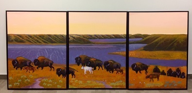 Ochapowace student art on display at Regina Cancer Centre