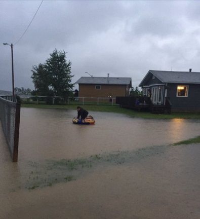 One in 100-year downpour hits Buffalo Narrows