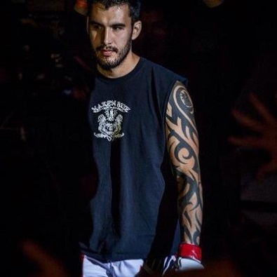 La Ronge MMA fighter Devon Smith steps away from the cage