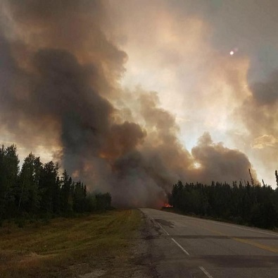 Roads close due to fires in northeastern Saskatchewan