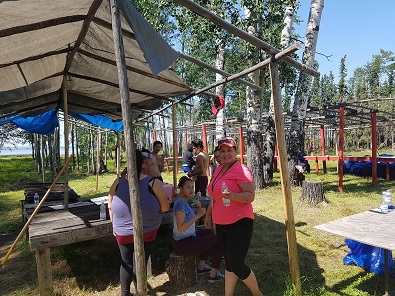 Molanosa site cleaned and ready to go for annual cultural days
