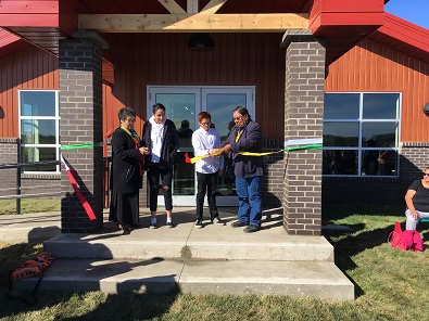 Youth centre opens on Pasqua First Nation