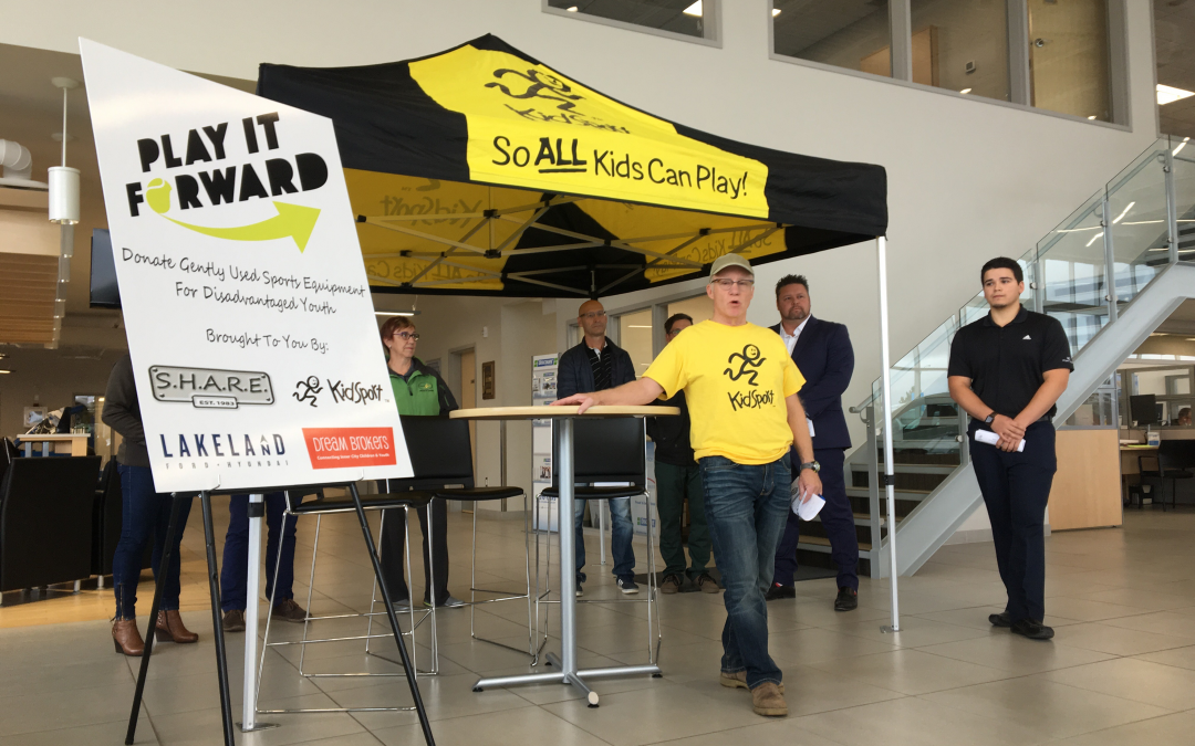 Prince Albert businesses are working with a non-profit to assist young athletes
