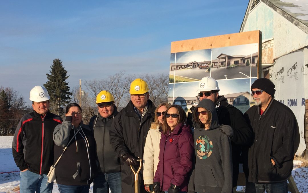 Ground broken for the Peter Ballantyne Cree Nation’s new hostel in Prince Albert