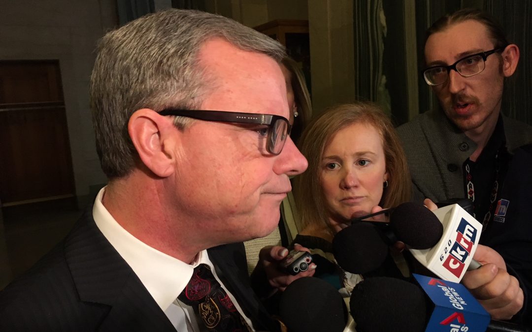 Final cabinet meeting for Premier Brad Wall