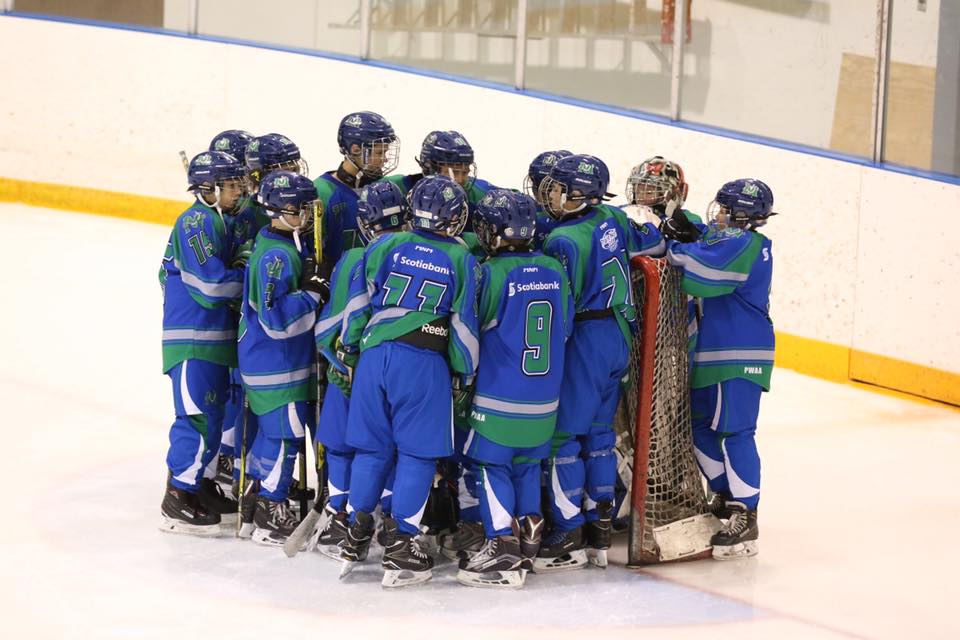 Melfort hockey team practices in northern Saskatchewan