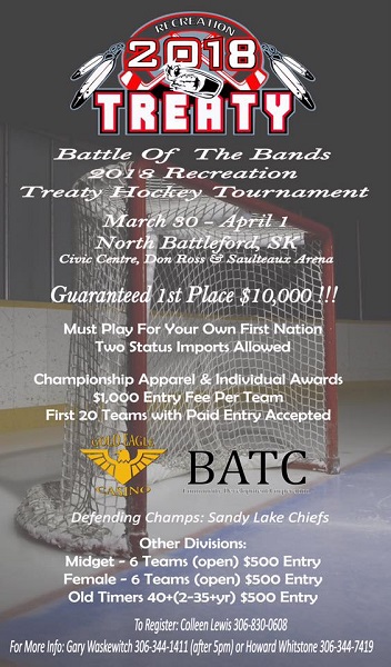 Battle of Bands hockey tournament comes to North Battleford