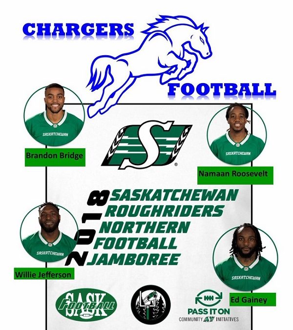 UPDATE: Another Rider confirmed for football camp in La Ronge