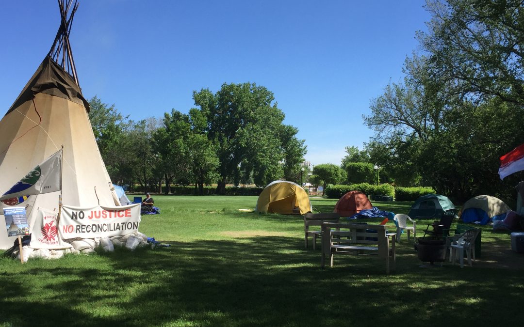 Wascana grounds protesters want meeting with Sask. government