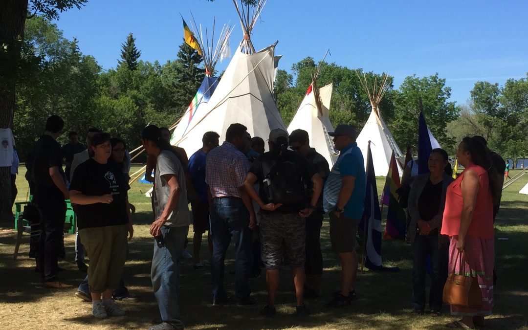 FSIN in full support in protest camp calling for overhaul of justice and child welfare systems