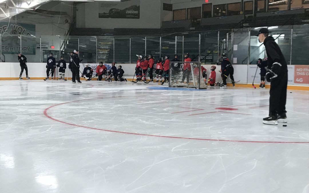 Ice Wolves host hockey camp