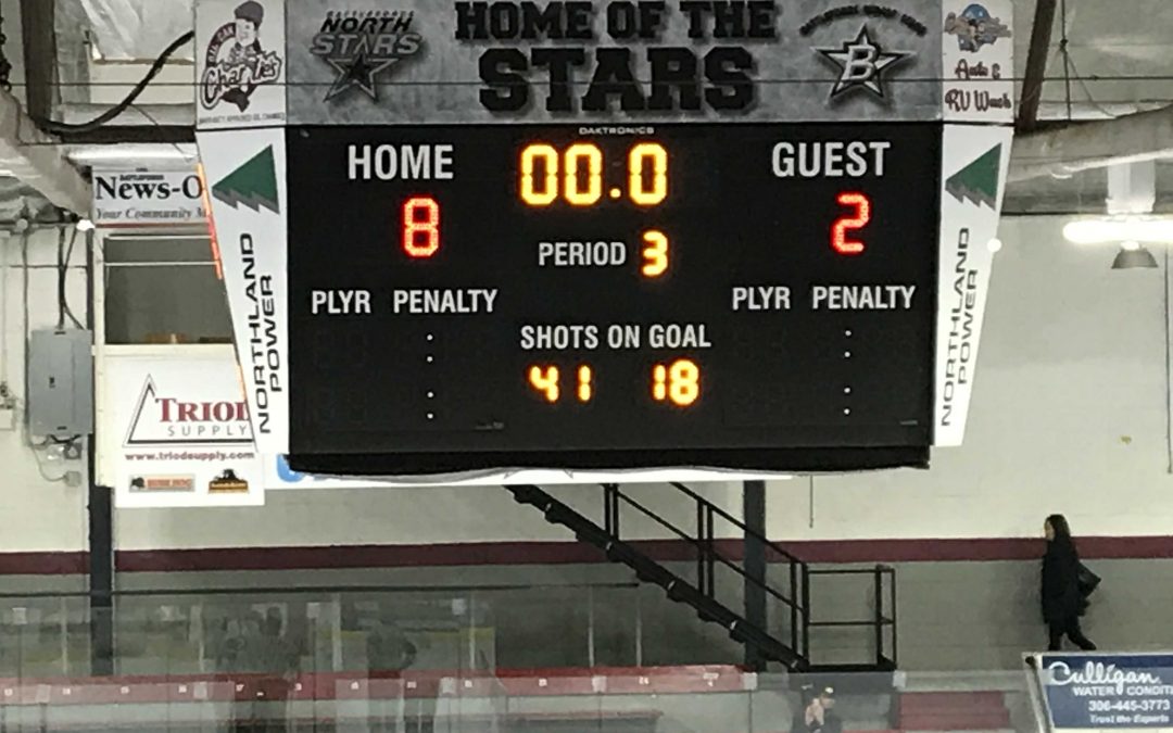Ice Wolves lose in North Battleford