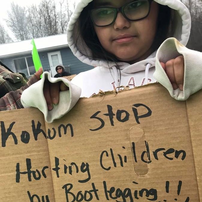 Canoe Lake sisters make statement against local bootlegger
