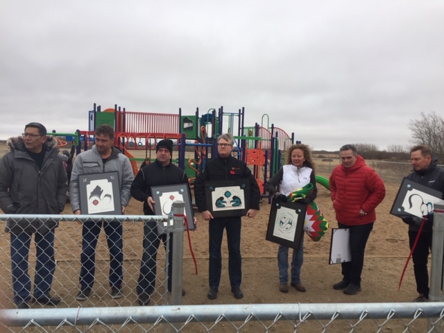 Pasqua First Nation opens two new playgrounds