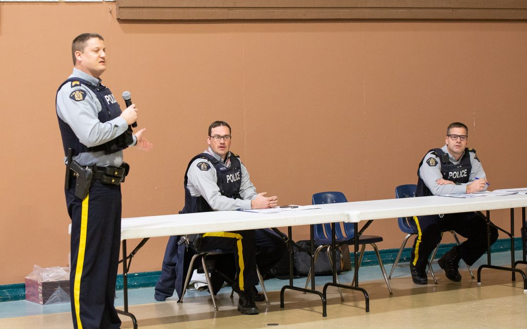 ‘Strategy, Safety and Development,’ theme of La Ronge RCMP town hall meeting