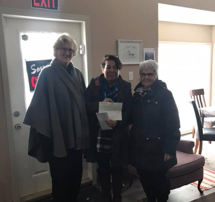 Morningstar Christmas Faire donates funds for playground equipment at Piwapan Women’s Centre