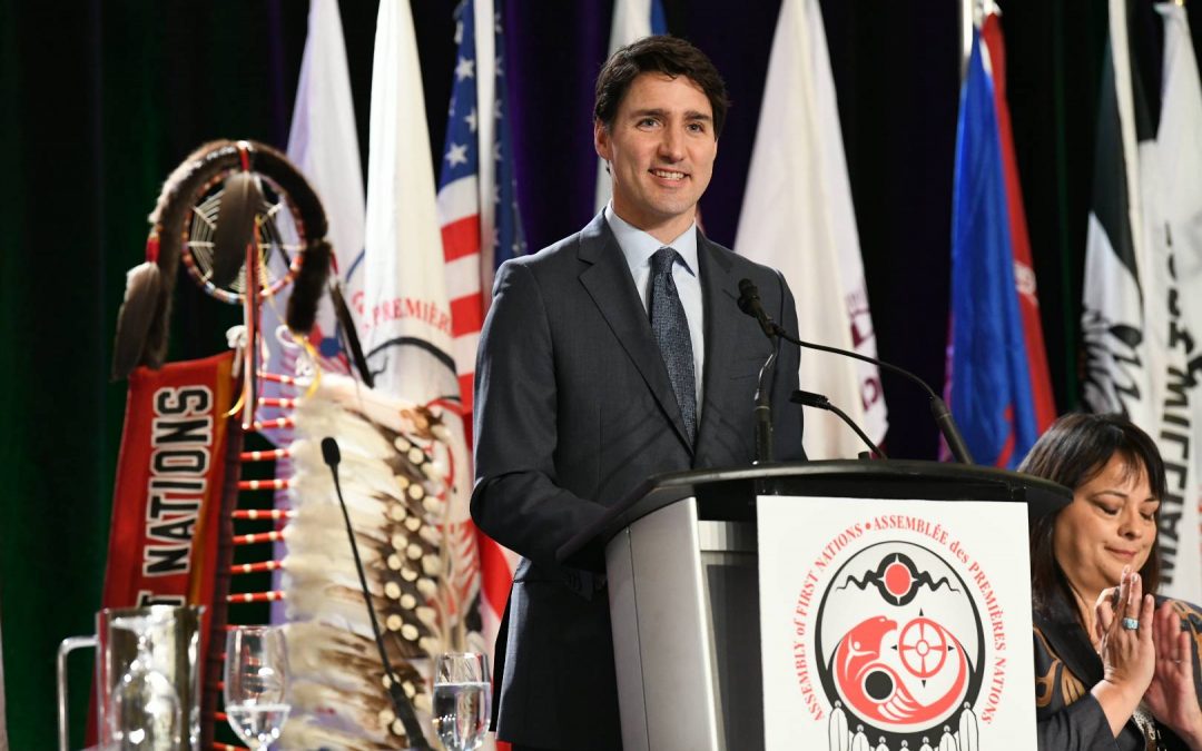 Trudeau pledges work to combat injustices faced by Indigenous Peoples