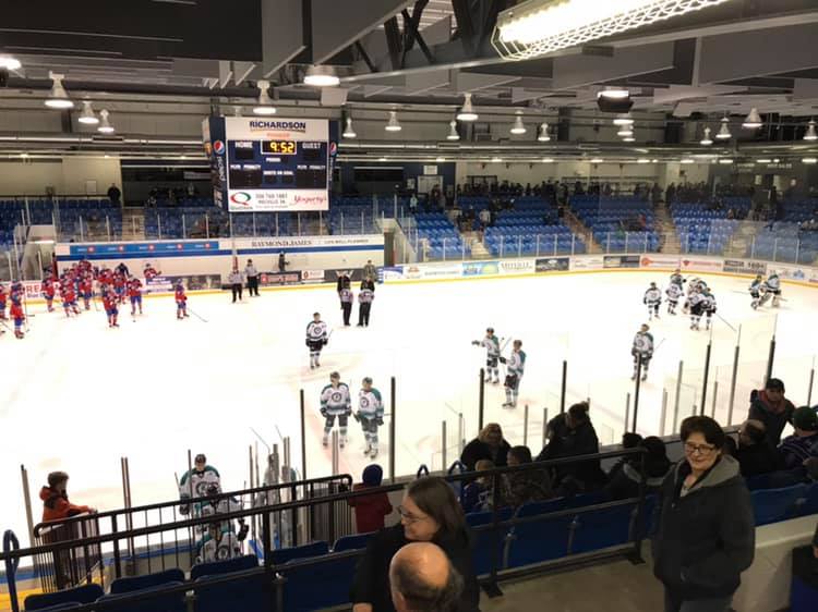 New-look Ice Wolves win emotional game in Melville 