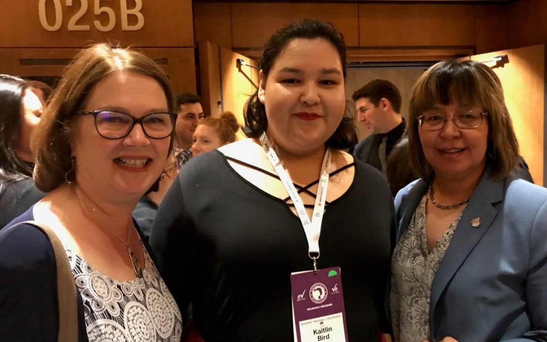Young women from across the country put pressure on leaders