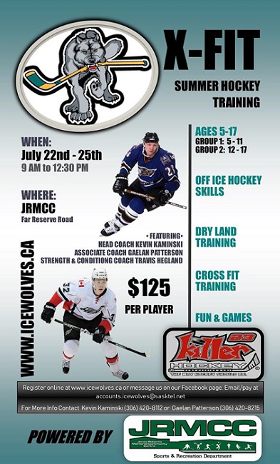 Ice Wolves to host summer hockey training camp