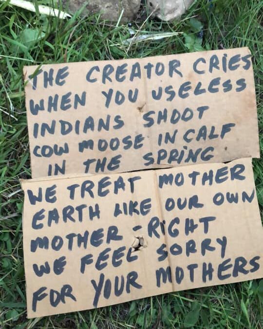 FSIN says racism thriving in Sask. after signs found at culture camp