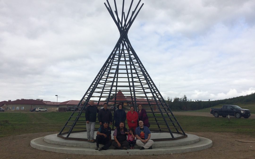 Huge teepee-wind chime monument to be displayed on Onion Lake Cree Nation