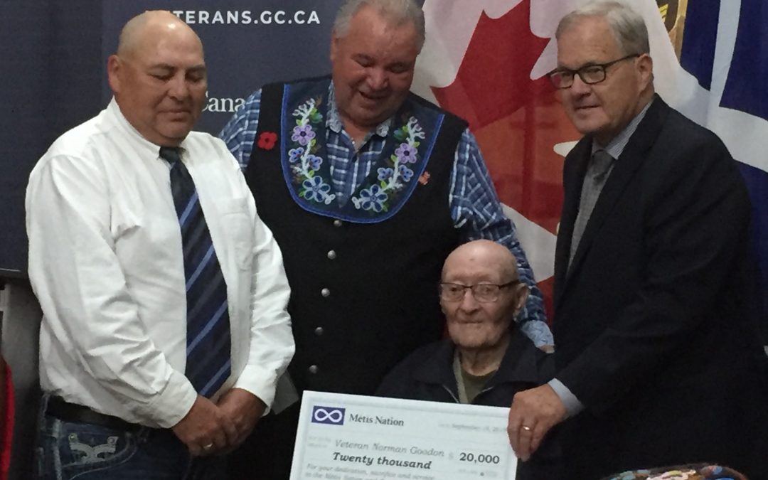 Ottawa apologizes to Metis WWII vets for post war treatment