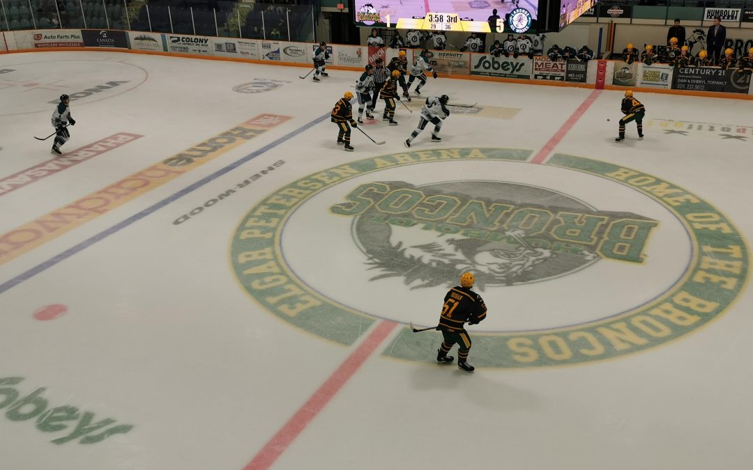 Ice Wolves dominate Broncos 