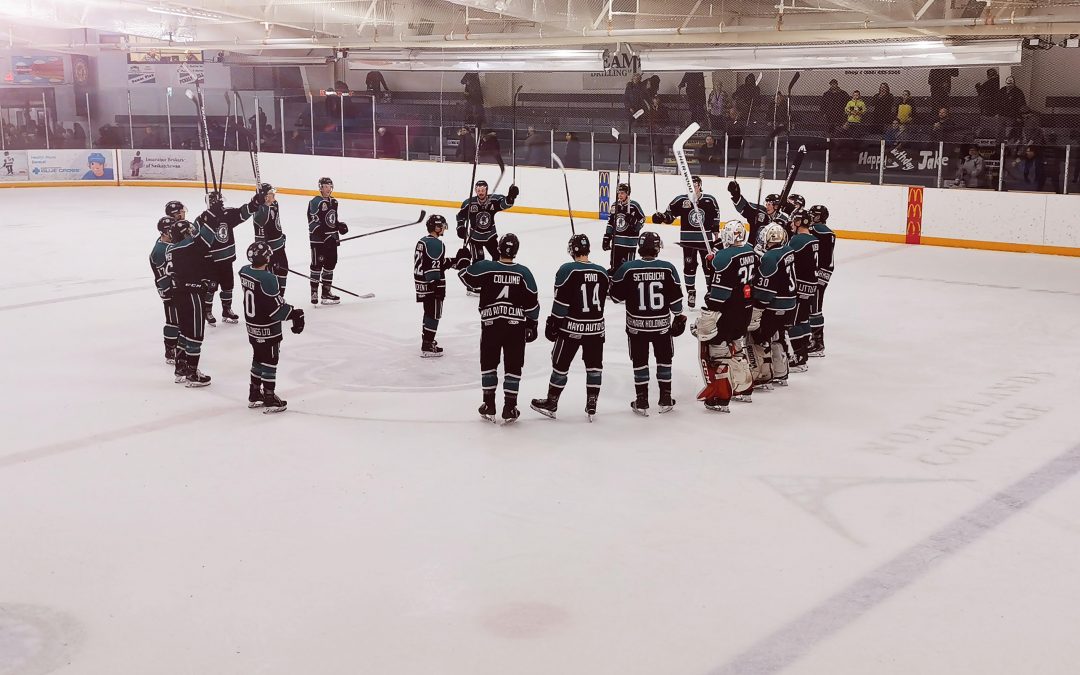 Ice Wolves blank Mustangs