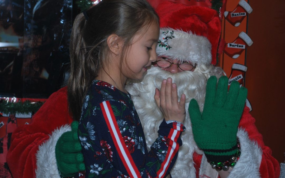 Northern Sask. kids receive early Christmas gifts and a visit from Santa