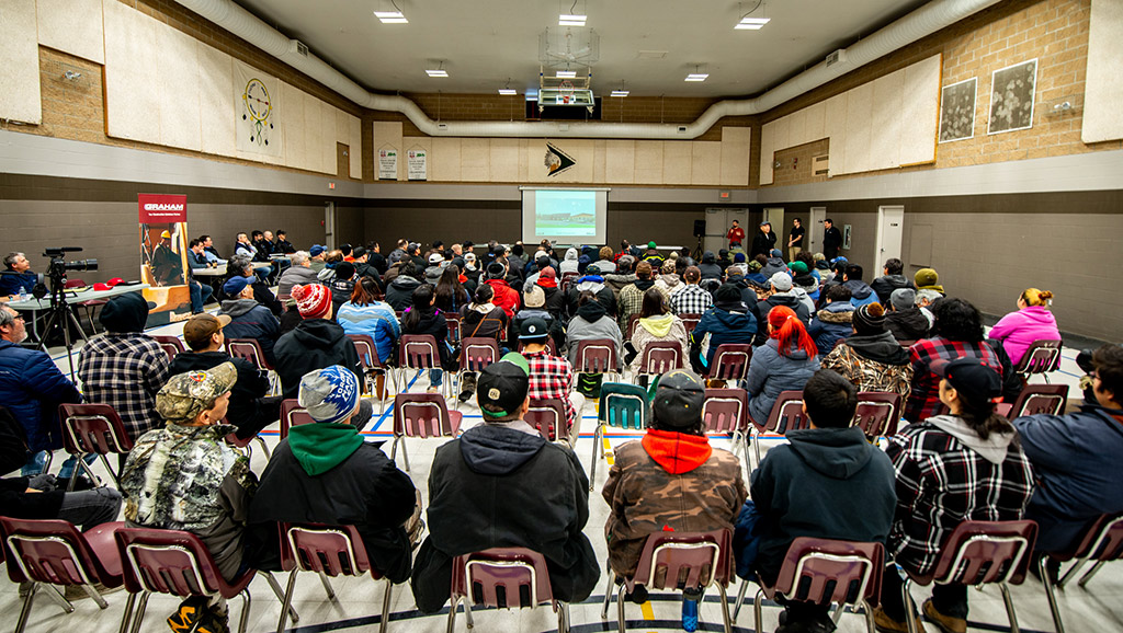 LLRIB job fair sees 75+ for Treatment & Recovery Centre