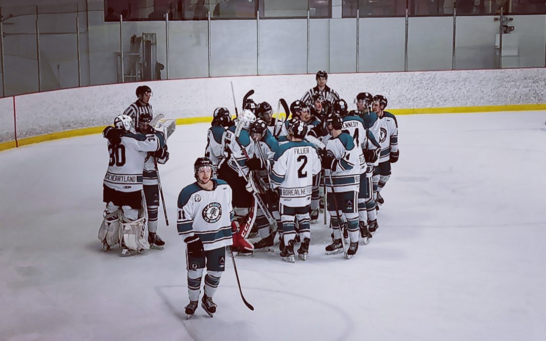 Ice Wolves clinch playoff spot! 