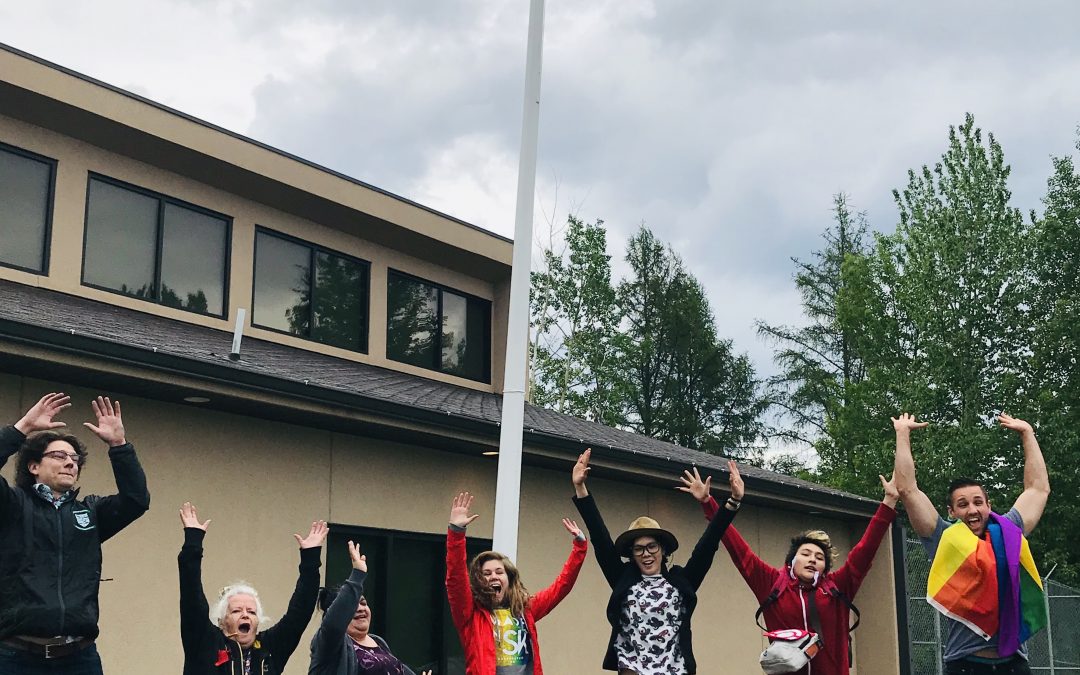 Pride flag to fly once again in tri-communities in June