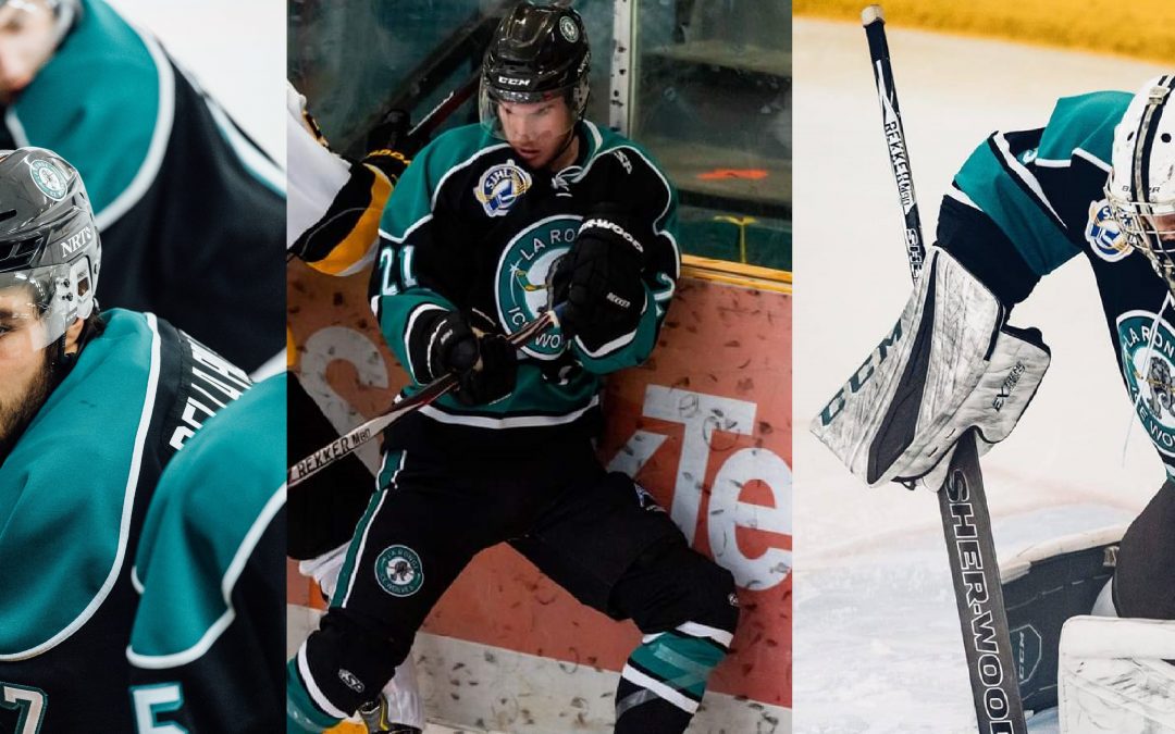 Three Ice Wolves recognized by league