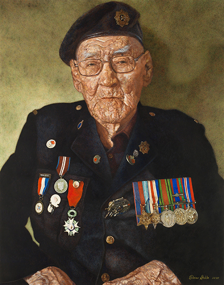 WWII vet from Sweetgrass honoured with portrait at the Canadian War Museum